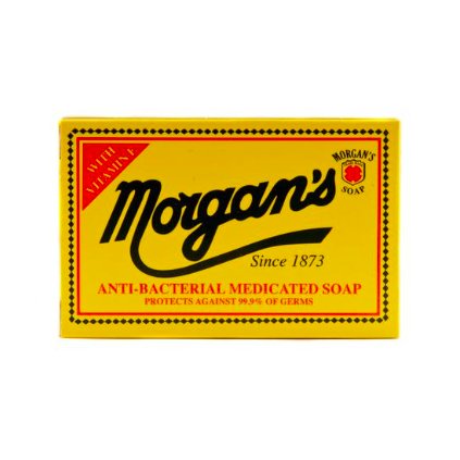 Antibakteriální mýdlo s léčivými přísadami (80 g), Morgan's