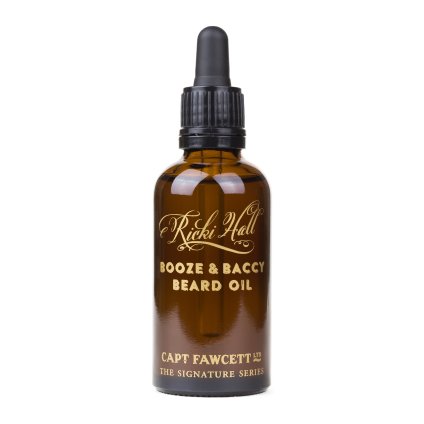 Olej na plnovous Ricki Hall's Booze & Baccy (50 ml), Cpt. Fawcett