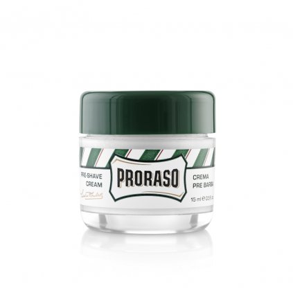 Cestovní osvěžující krém před a po holení Green - eukalyptus (15 ml), Proraso