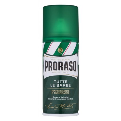 Osvěžující pěna na holení Green - eukalyptus (100 ml), Proraso