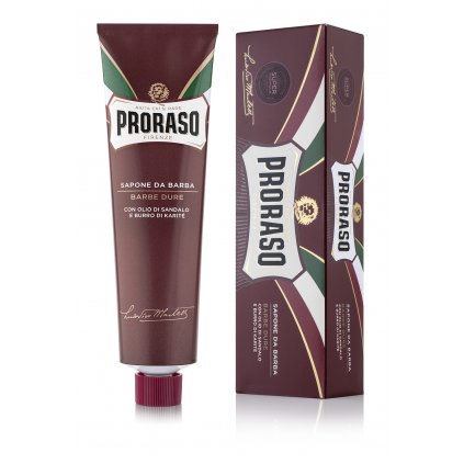 Vyživující krém na holení Red - santalové dřevo (150 ml), Proraso