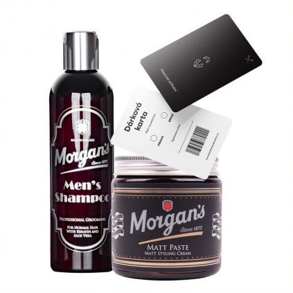 Morgans shampoo + paste + voucher