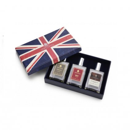 3 x 50ml cologne set apsley 1805 sandalwood with box