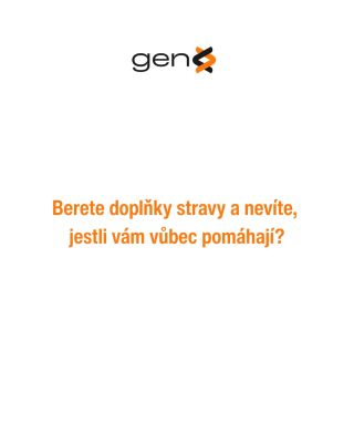 Tak na co ještě čekáte??? 🤨🧡 www.genx.cz