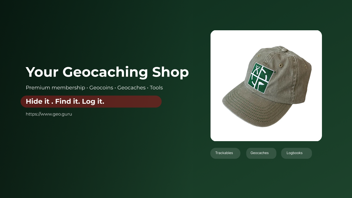 Geocaching shop
