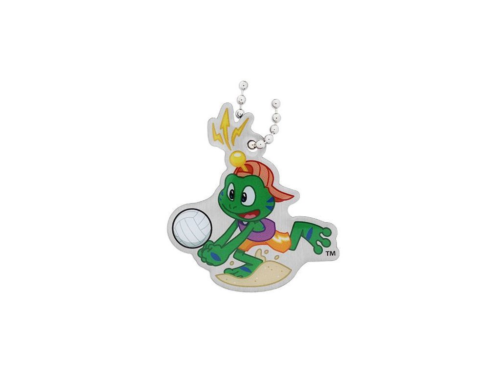 Signal the Frog® Letné športy Travel Tag - Plážový volejbal.