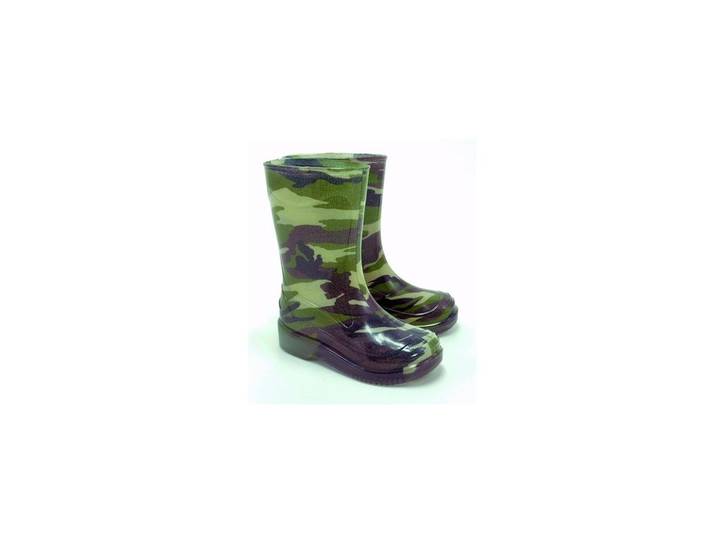 Child wellingtons - Army