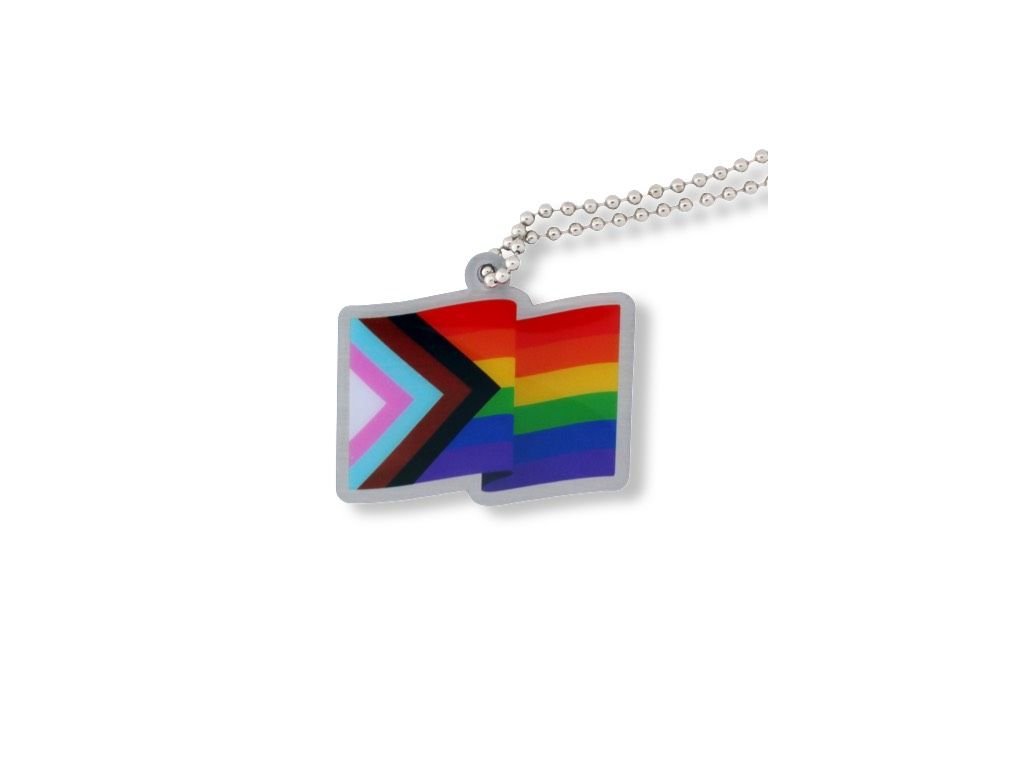 Progress Flag Travel Tag