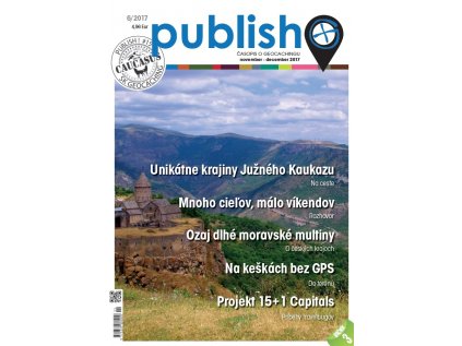 PUBLISH! 6/2017
Vydanie november/október 2017
Slovenský Časopis o geocachingu.
Magazine about Geocaching.