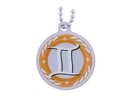 Travel tag zverokruh - blíženciZodiac Travel Tag - Gemini.