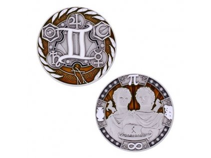 Geocoin zverokruhu - blíženci
Zodiac Geocoin - Gemini.