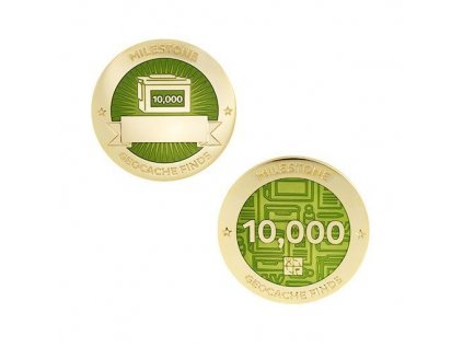 10000 nálezov geocoin. Geocachingový obchod.Slovensko.