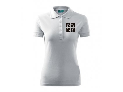 Geocaching women polo pique