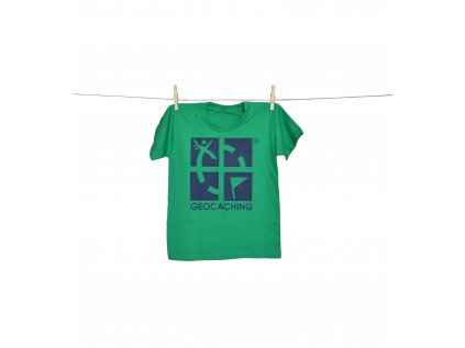 Children T-shirt with logo Geocaching