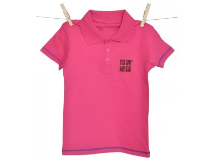 122 pink - Children's polo Geocaching