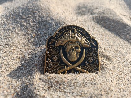 2019 Pirate Geocoin - Gold