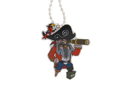 "No Good Ned" Pirate Cache Buddy Travel Tag