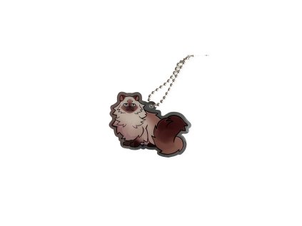 geopets travel tag dusty the long haired cat