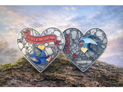 Love is in the air geocoin