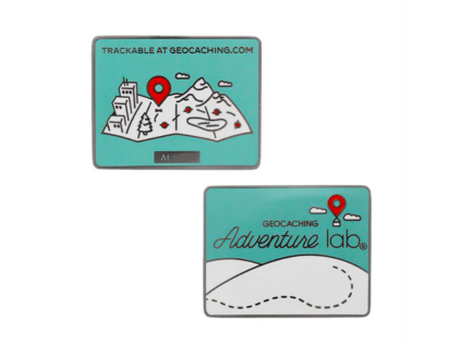 Lab adventure geocoin both