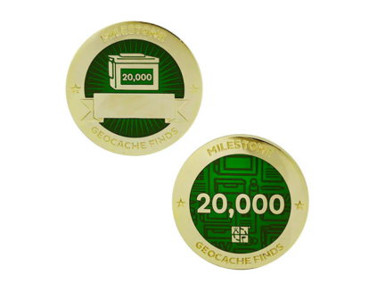 20000 finds geocoin