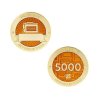 5000 nájdených kešiek - geocoin set. Geocachingový obchod.