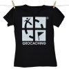T-shirt with Geocaching logo for women