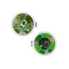 2023 Lackey Geocoin (3 trackable set) - Silver Finish