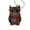 Owlbert the Owl Cache Buddy Travel Tag