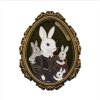 rabbits geocoin back