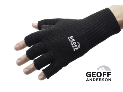 Geoff Anderson Rukavice Merino bez prstů protiskluzové