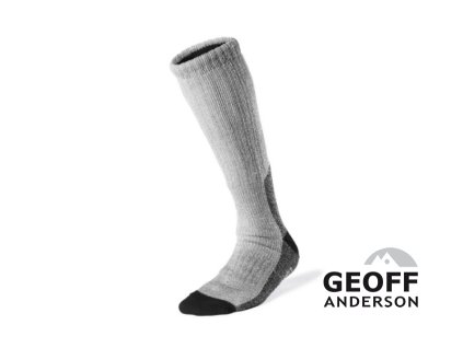 Ponožky Geoff Anderson WizWool Heavy Weight šedé