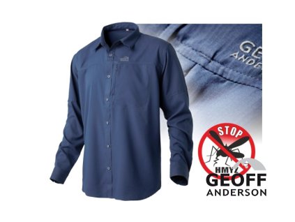 Košile s dlouhým rukávem Ezmar Light modrá (Variant Velikost: S)