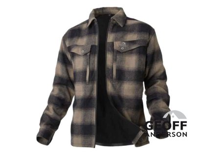 Zateplené bunda Geoff Anderson Ezmar2+ dlouhý rukáv zelená (Variant Velikost: XXL)