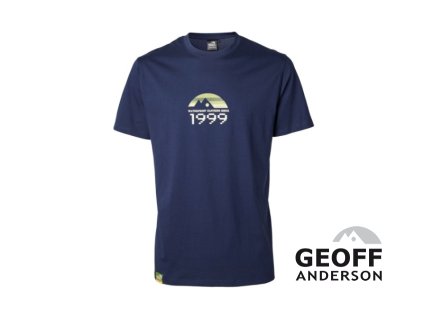 Tričko Geoff Anderson Organic Tee retro 1999 blue (Variant Velikost: XXXXL)