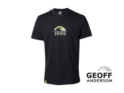 Tričko Geoff Anderson Organic Tee retro 1999 black (Variant Velikost: L)