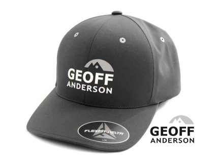 Kšiltovka Geoff Anderson FlexFit Delta šedá (Variant Velikost S / M)