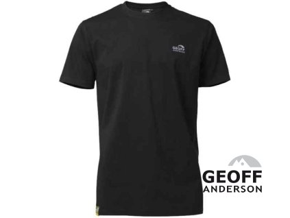 Tričko Geoff Anderson Organic Tee černé (Variant Velikost: S)