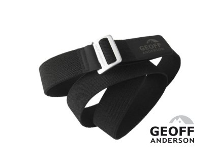 Geoff Anderson opasek ZipZone černý (Variant Velikost: L/XL - 115cm)