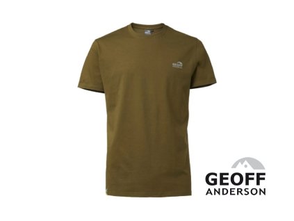 Tričko Geoff Anderson Organic Tee zelené (Variant Velikost: S)