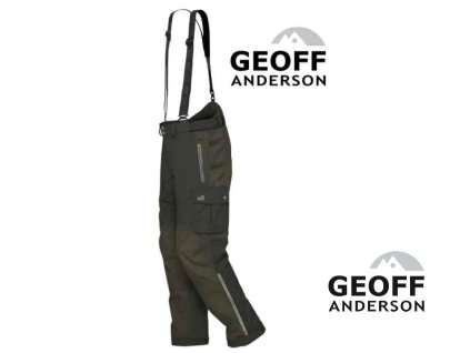 Kalhoty Geoff Anderson Urus 6 zelené (Velikost S)