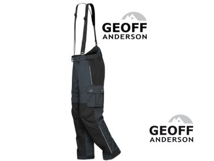 Kalhoty Geoff Anderson Urus 6 černé (Velikost S)