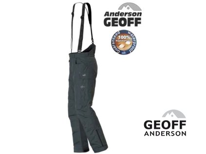 Kalhoty Geoff Anderson Barbarus Asim tmavě šedé (Velikost XXXL)