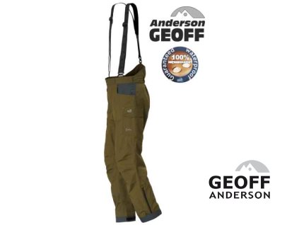 Kalhoty Geoff Anderson Barbarus 2 zelené (Velikost L)