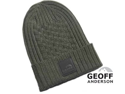 Čepice Geoff Anderson WizWool Ulf beanie zelená