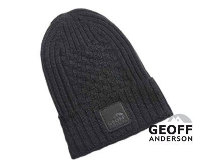 Čepice Geoff Anderson WizWool Ulf beanie černá