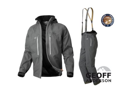 Geoff Anderson bunda a kalhoty černé DOZER+URUS LIGHT set (Velikost KOMBI)