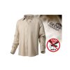Košile s dlouhým rukávem Ezmar Light khaki (Variant Velikost: S)