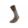 Merino ponožky Geoff Anderson Woolly sock hnědé