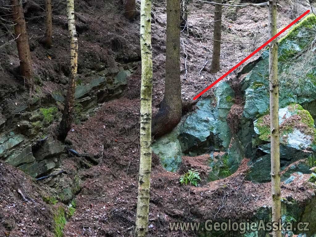 GeologieAsska.cz_styk_svoru_a_amfibolitu_Dolni_Paseky_1024x768_a_styk-s-nadlozim
